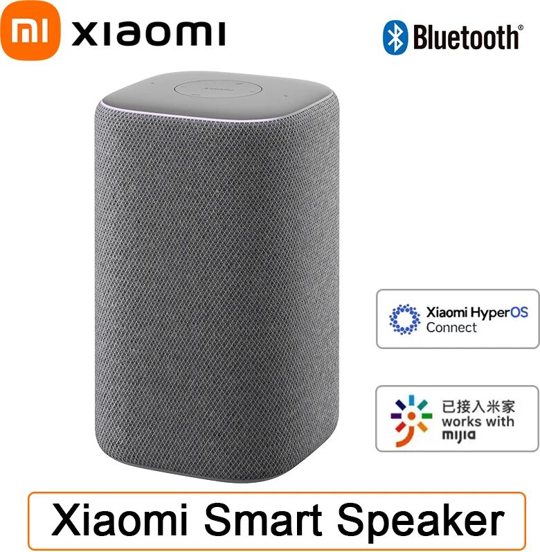 Xiaomi Smart Speaker Bluetooth 5.3 AI Super Xiaoai Intelligence Sound Sprachsteuerung Mesh2.0 Wi-Fi 2,4 GHz/5 GHz mit Mi Home APP