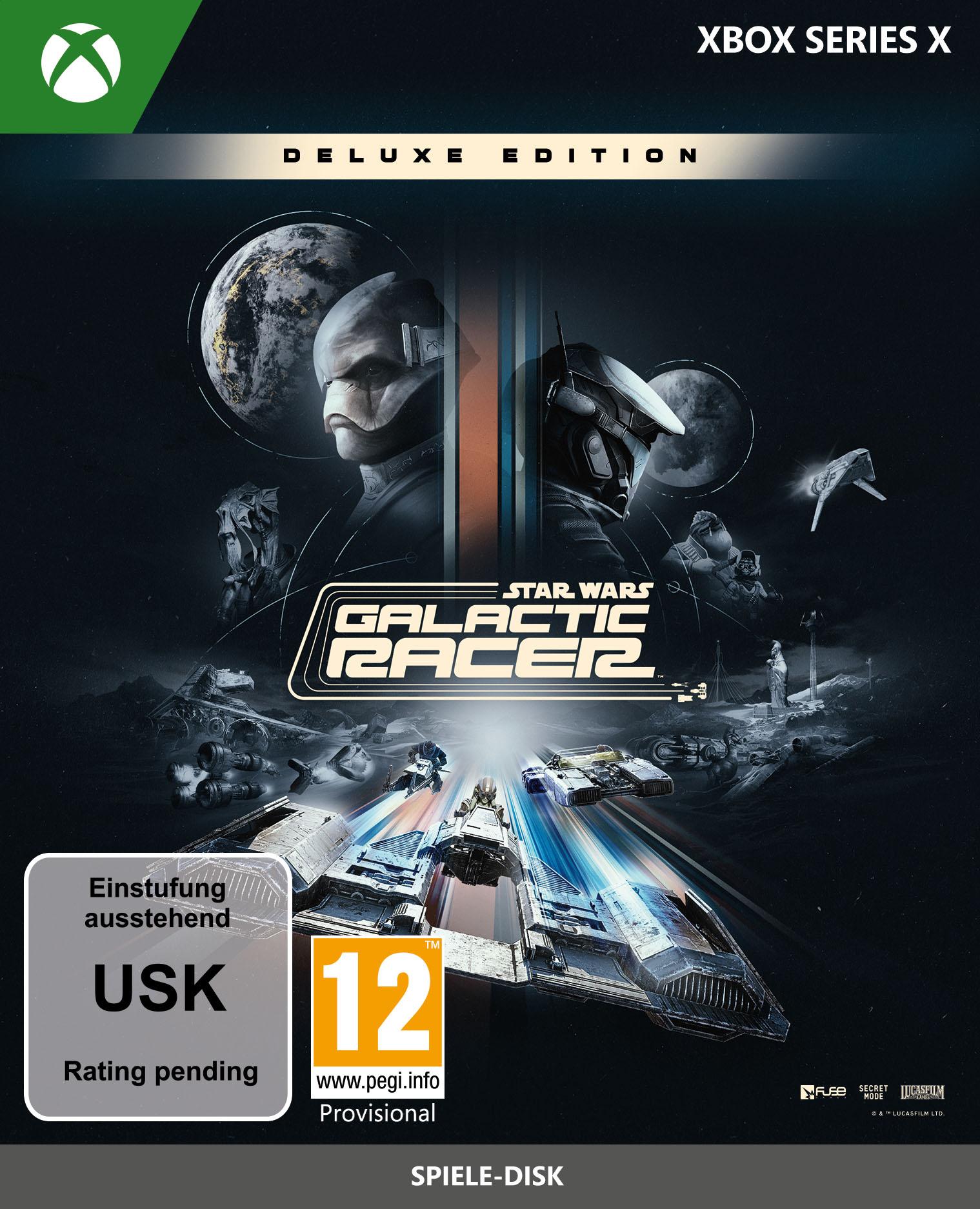 SECRET MODE Spielesoftware "Star Wars: Galactic Racer Deluxe Edition", ohne farbbezeichnung, Xbox Series X, Spielesoftware