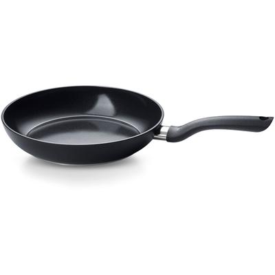Bratpfanne FISSLER "Pfanne Essential", schwarz, H:8,5cm L:46cm Ø:26cm, Pfannen, Bratpfanne, Made in Germany, HERGESTELLT OHNE PFAS/PTFE, KERAMIK-BESCHICHTET