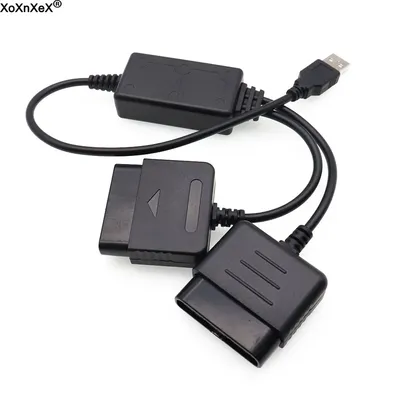 2 in 1 USB Adapter Konverter Kabel Für Gaming Controller Für PS2 zu Für PS3 PC Video Gaming Konverter Adapter Zubehör