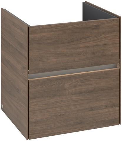 Villeroy & Boch Waschtischunterschrank Collaro C142B0 472x609,5x480mm mit Beleuchtung Arizona Oak C142B0VH
