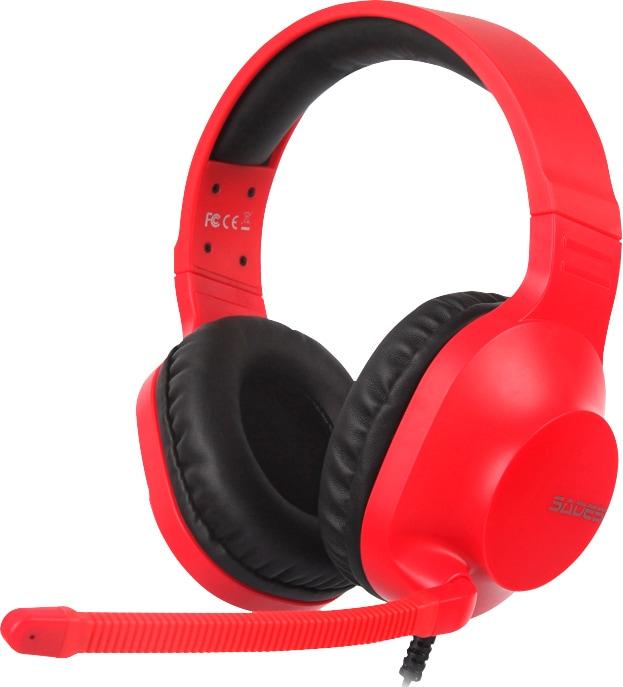 SADES Gaming-Headset "Spirits SA-721 kabelgebunden", rot, Kopfhörer