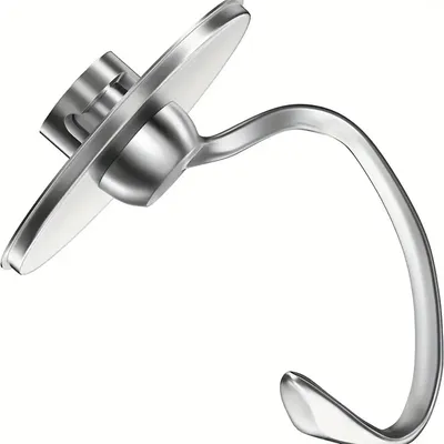 Edelstahl-Knethaken Passend für Kitchenaid 4,5-5QT Tilt-Head Standmixer Zubehör Ersatzteile, Poliert