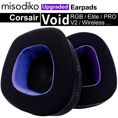 misodiko Verbesserte Ohrpolster-Kissen als Ersatz für Corsair Void RGB Elite Pro Gaming Headset