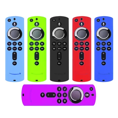 Geeignet für Fire TV Stick 4K TV Stick 2GEN Remote Silikonhülle Schutzhülle Skin Firestick Remote Cover Glow in the Dark