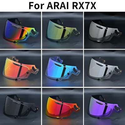 Motorradhelm-Visiere für ARAI RX-7X RX-7V RX7X CORSAIR-X RX7V NEO XD VAS-V VECTOR-X DEFIANT-X QUANTUM-X SIGNET-X QV-PRO