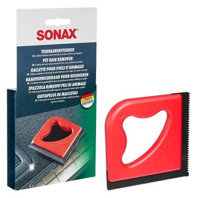 SONAX Tierhaarbürste rot
