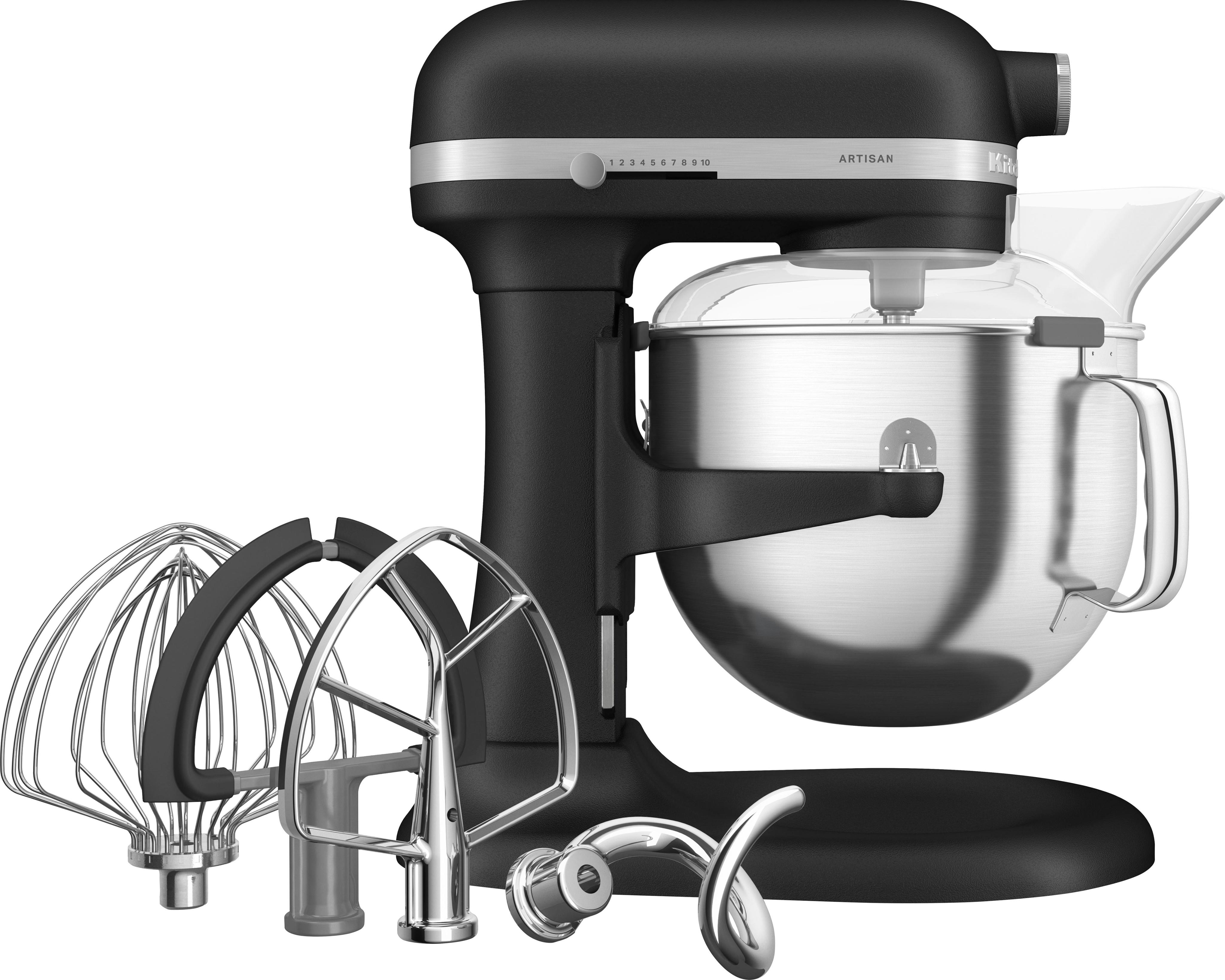 KITCHENAID Küchenmaschine "5KSM70SHXECA", schwarz (gusseisen schwarz), B:28,7cm H:41,9cm T:37,15cm, Küchenmaschinen, Küchenmaschine