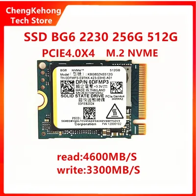 Original FÜR KIOXIA SSD BG5 BG6 2230 256G 512G 1 TB NVME PCIE4.0 M.2 Solid State Drive Laptop unterstützt Steam Deck Handheld Kamera