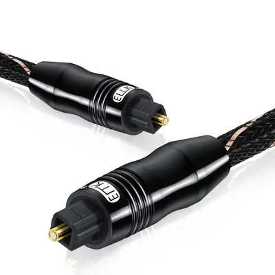 EMK 5,1 Digital Sound Optical Audio Toslink Kabel In/Out Qualität SPDIF Optische Kabel für TV Blu-ray Player soundbar 10m 15m