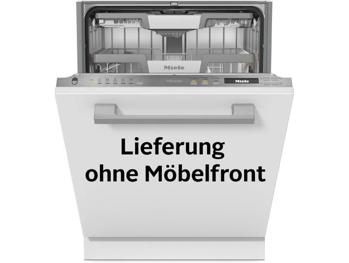 MIELE vollintegrierbarer Geschirrspüler G7197 SCVi XXL AD FF 125 Ed. , Energieeffizienz: B (A-G), silber, B:59,8cm H:84,5cm T:55cm, Geschirrspüler