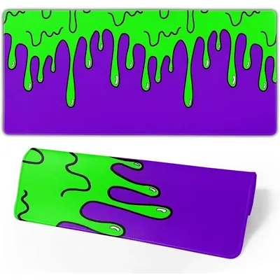 Gaming Mauspad abstrakte tropfende Design Schreibtisch matte große Büro tastatur Computer rutsch festes Geschenk für Teen Freund Freundin