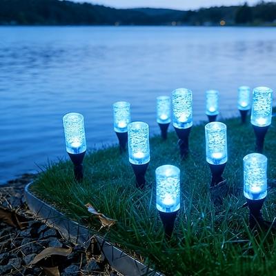 1 Stück Solar-Leuchtsäule mit Kugelgelenk für den Außenbereich, IP65 wasserdicht, 10/20 LEDs, dekorative LED-Lichterkette für Garten, Hof, Wege, Rasen, Terrasse, Bauernhof, Landschaftsbeleuchtung
