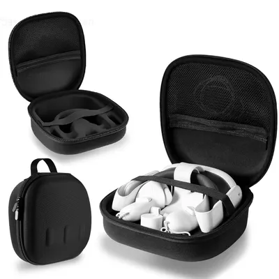 EVA Harte Tragetasche Für Meta Quest 3/3S Größere Kapazität Harte Lagerung Tasche Für VR Headsets Schutzhülle tasche Gaming Zubehör