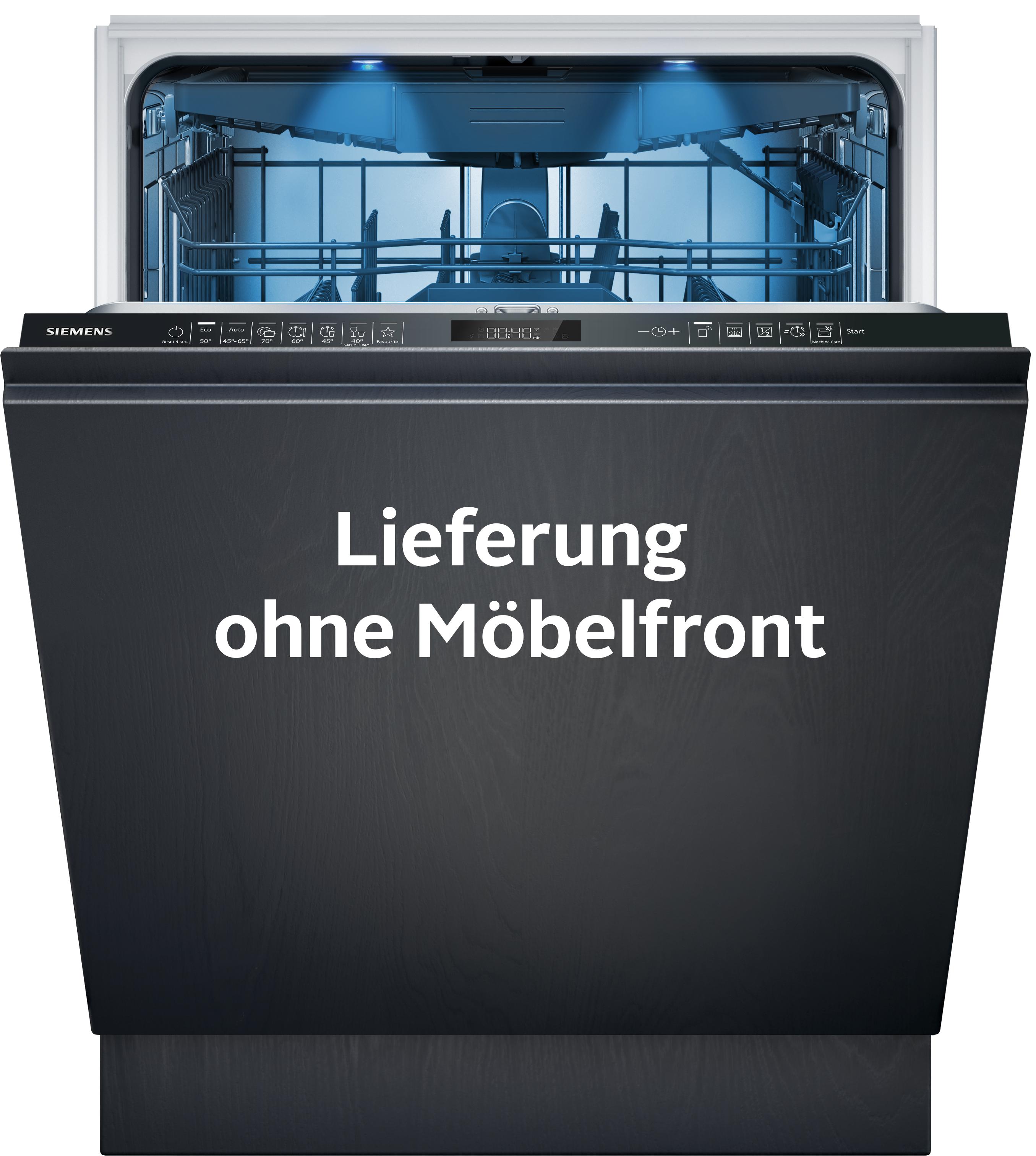 SIEMENS vollintegrierbarer Geschirrspüler "SX65EX22CE", Energieeffizienz: A (A-G), weiß, B:59,8cm H:86,5cm T:55cm, Geschirrspüler