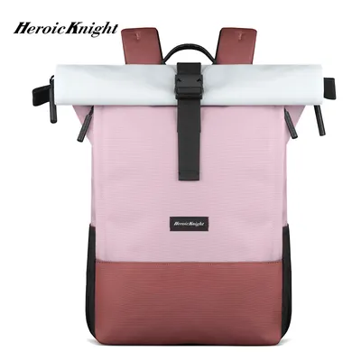 Heroic Knight Casual Reiserucksack Rolltop Anti-Diebstahl Damen Schulrucksack Sport Wasserdichter Business Laptop-Rucksack mit USB