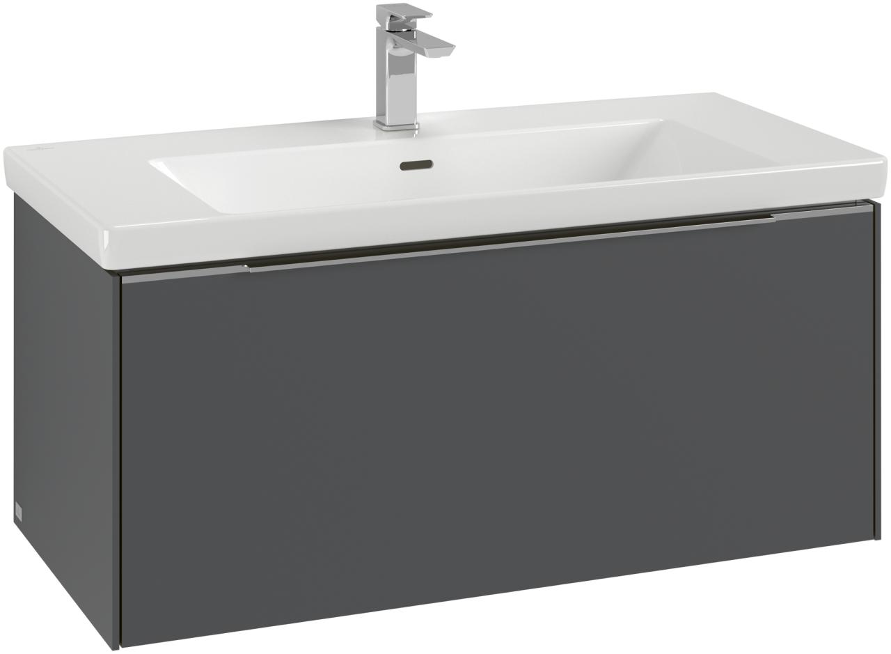 Villeroy & Boch Waschtischunterschrank Subway 3.0 C569L1 973x429x478mm m. Bel. 1 Ausz. Waschtisch mi C569L1AB