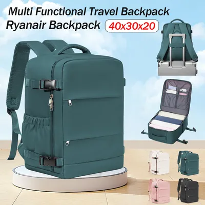 Ryanair 40x30x20 Reiserucksack Airline Handgepäck Rucksack Damen Herren Business Laptop Rucksack Umhängetasche Gepäck Aufbewahrungstasche