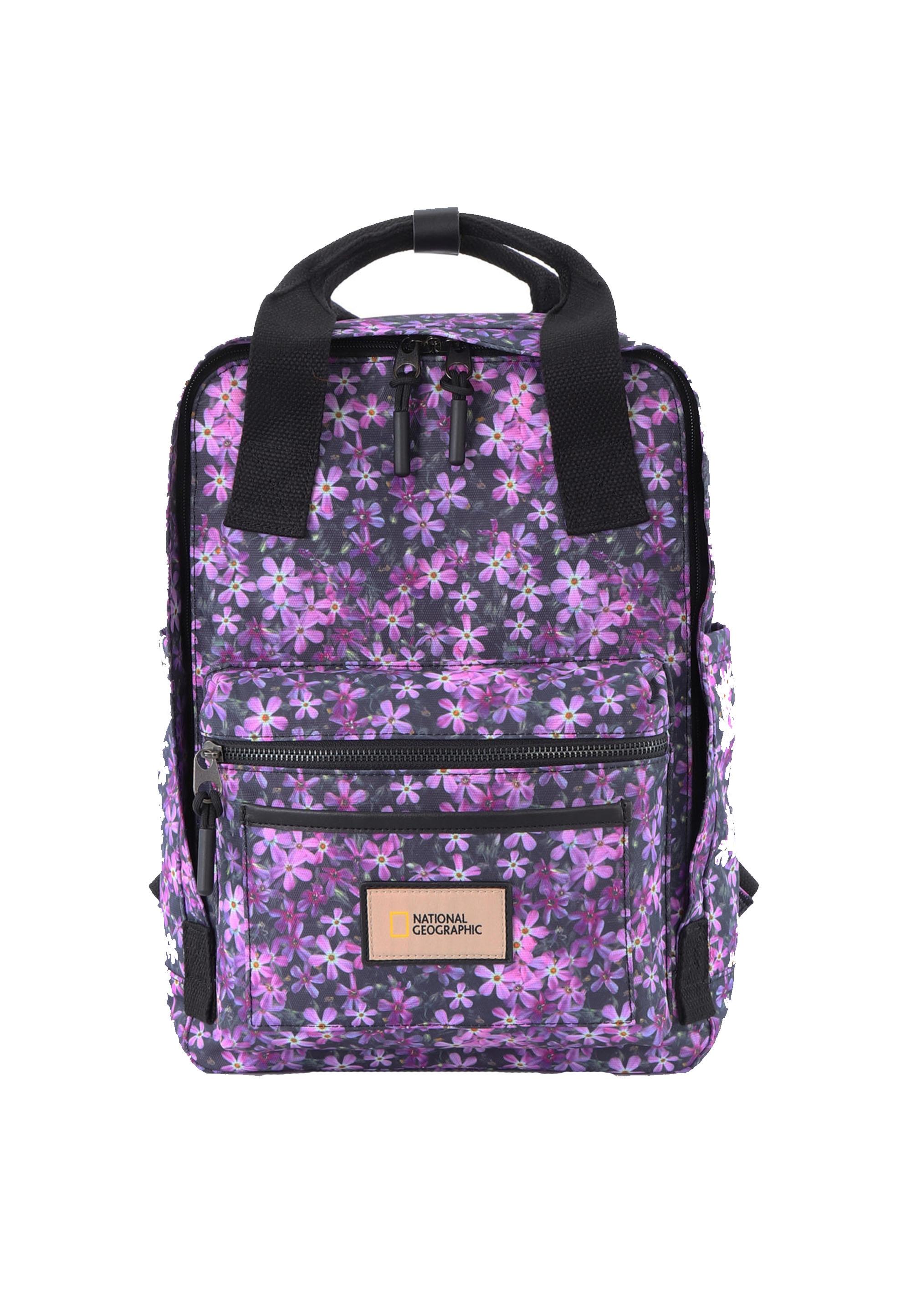 Cityrucksack NATIONAL GEOGRAPHIC "LEGEND", Gr. B/H/T: 20cm, bunt, Kunstfaser, Rucksäcke Cityrucksack, mit gepolstertem Laptopfach