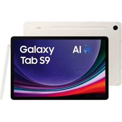 SAMSUNG Tablet "Galaxy Tab S9 WiFi", beige, 128 GB, Tablets_EBookReader, AI-Funktionen