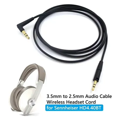 Ersatz-Reparaturteile Audiokabel für Sennheiser HD400S HD350BT HD4.30 HD4.40BT HD4.50BTNC HD450BT HD458BT Kopfhörer