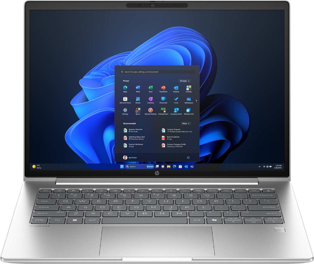 ProBook 4 G1iR 14 Zoll Notebook-PC (AD2P4ET) - 30 € Gutschein, B2B-Rabatt möglich - HP Power Partner