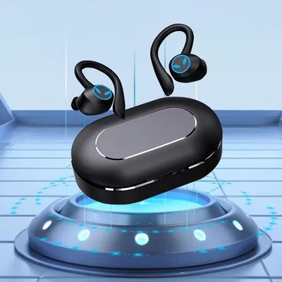 Drahtlose Kopfhörer Bluetooth-Kompatibel 5,1 Noise Cancelling Sport Spiel Headset Wasserdicht für iPhone Samsung Xiaomi Smartphone