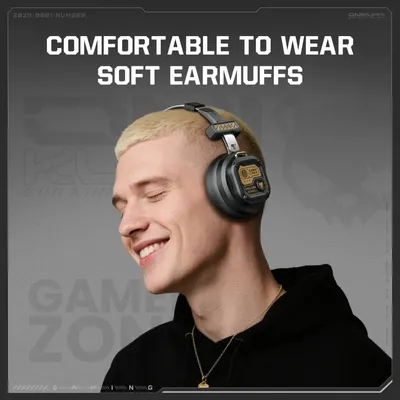 Onikuma GT803 Wireless Gaming Headset Bluetooth 5.4 Akkukapazität 400 mAh Letzte ca. 50 Stunden