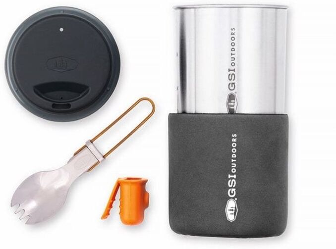GSI Outdoors GSI Glacier Stainless Minimalist Topfset