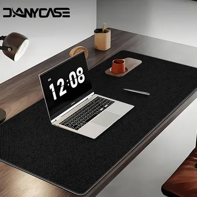 Große Größe Büro Maus Pad Leinen Schreibtisch Matte Wasserdichte Desktop Schutz Matte Nicht-slip MousePad Für Laptop PC Gaming maus Pad
