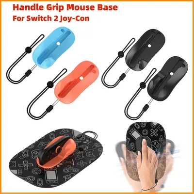 2 STÜCK Gaming Controller Maus Mini Tragbare Ergonomische Mäuse Links + Rechts Controller Halterung Griff Fall für Nintendo Switch 2 Joy-Con