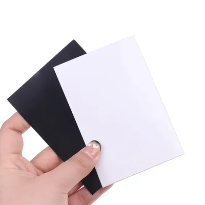 1PC Schwarz Weiß Maus Fuß Aufkleber 70*100mm 0,6mm Dicke PTFE Für DIY Gaming Maus Füße maus Skates