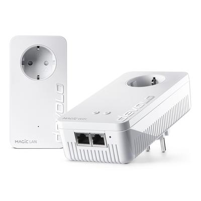 devolo Magic 2 WiFi 6 next Powerline Mesh WLAN Verstärker 2x Adapter