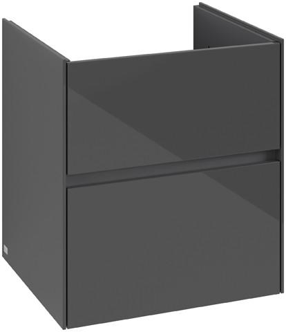 Villeroy & Boch Waschtischunterschrank Collaro C14200 472x609,5x480mm Glossy Grey C14200FP