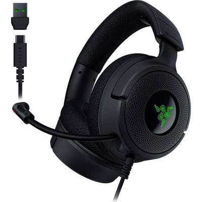 Razer Kraken V4 X Headset, TriForce 40mm, 7.1, RGB, Schwarz