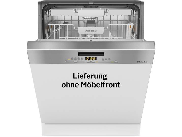 MIELE teilintegrierbarer Geschirrspüler G 5611 SCi Active , Energieeffizienz: A (A-G), silber (edelstahl cleansteel), B:59,8cm H:80,5cm T:57cm, Geschirrspüler