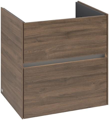 Villeroy & Boch Waschtischunterschrank Collaro C143B0 472x609,5x611mm mit Beleuchtung Arizona Oak C143B0VH