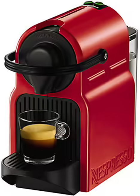 Krups Inissia Kapselmaschine Rot + Maxicoffee Geschenk - - MaxiCoffee