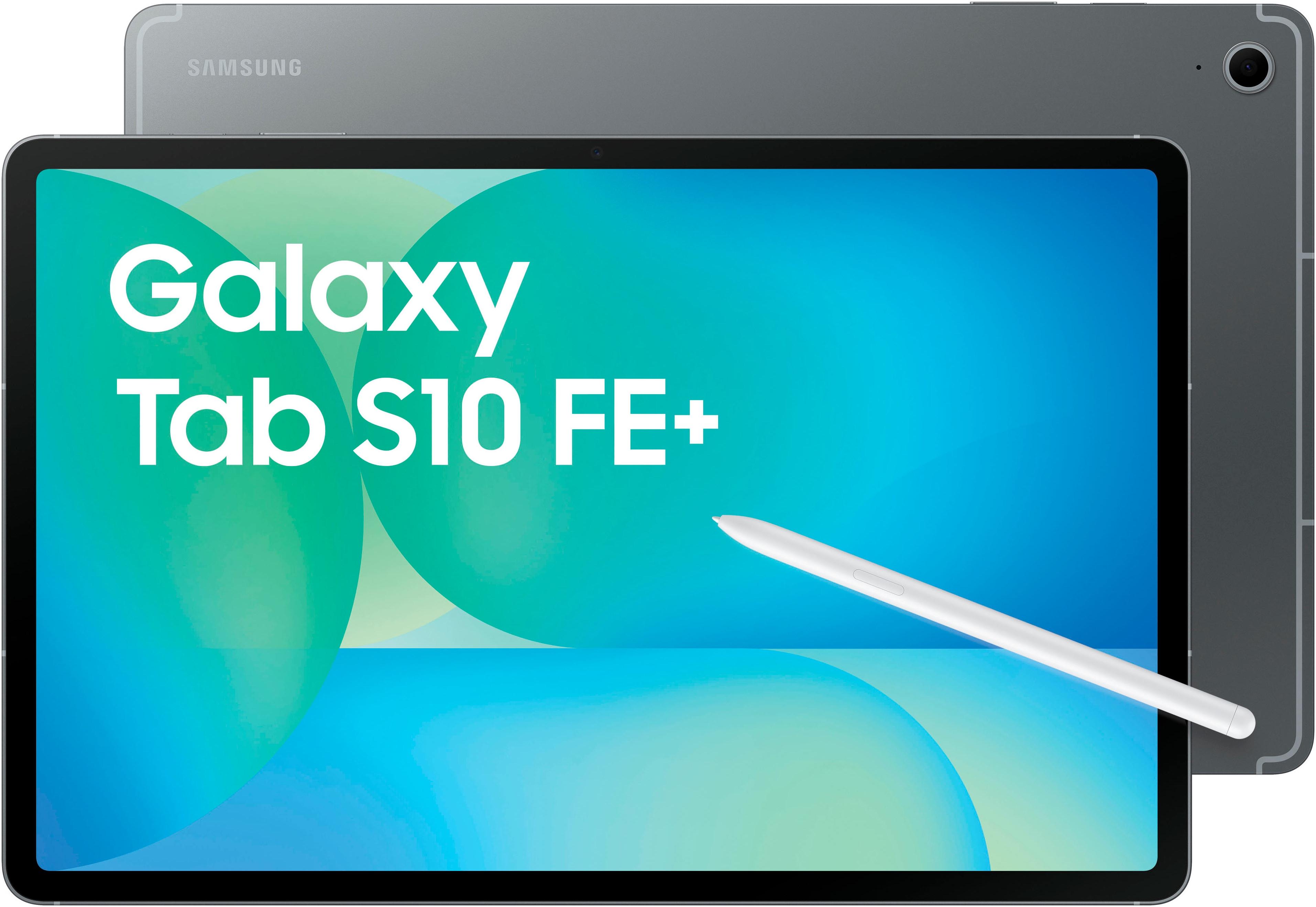 SAMSUNG Tablet "Galaxy Tab S10 FE+ 128GB", grau, 128 GB, Tablets_EBookReader