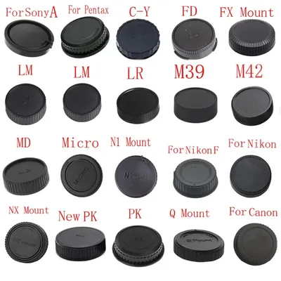 50 teile/los kamera Hinten Objektiv Kappe für Canon nikon Sony für Pentax Olympus Micro M4/3 Panasonic Samsung Leica fujifilm Kamera Halterung