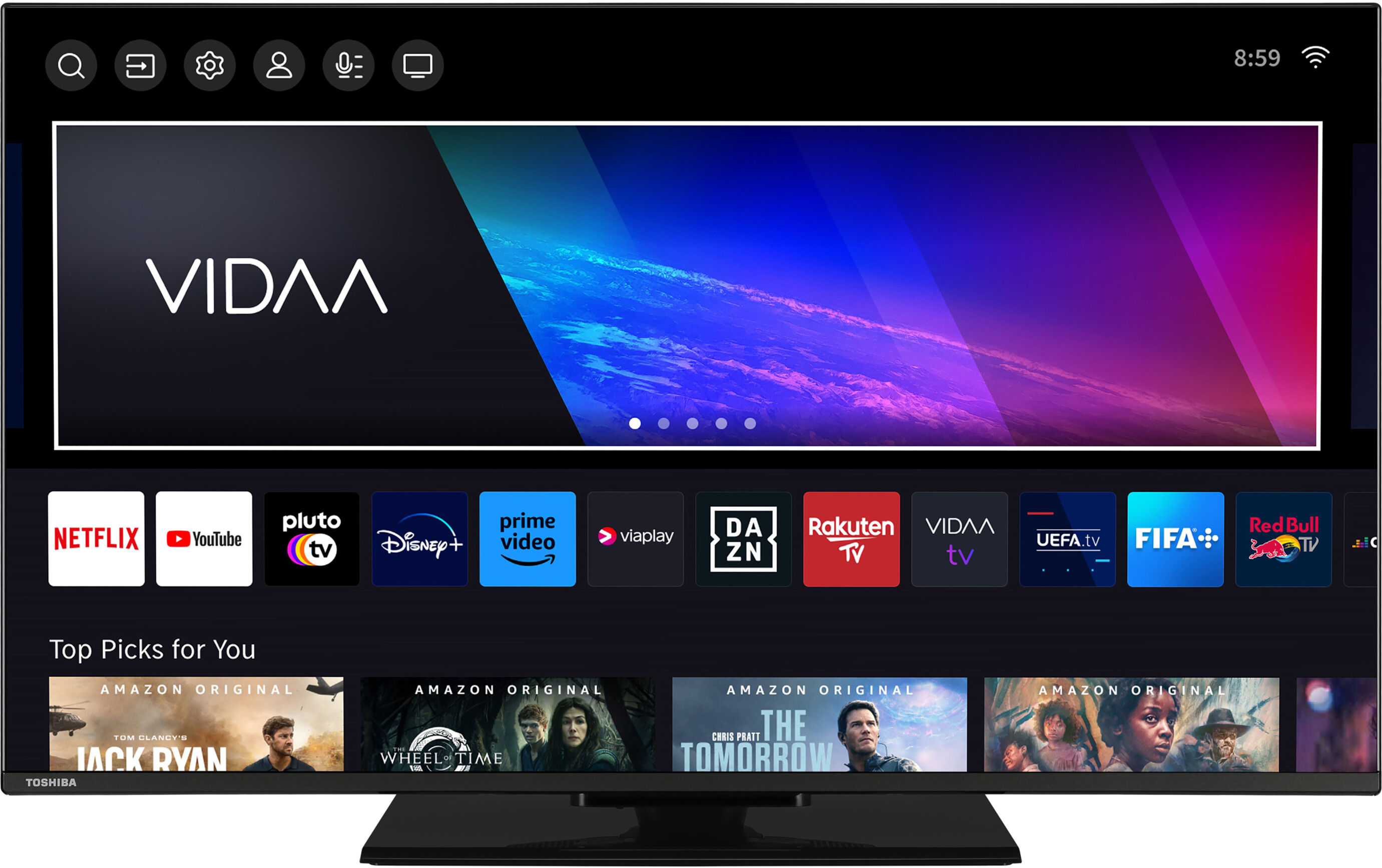 Toshiba Fernseher »40QV3F63DDZ«, Smart TV 40 Zoll (100 cm)