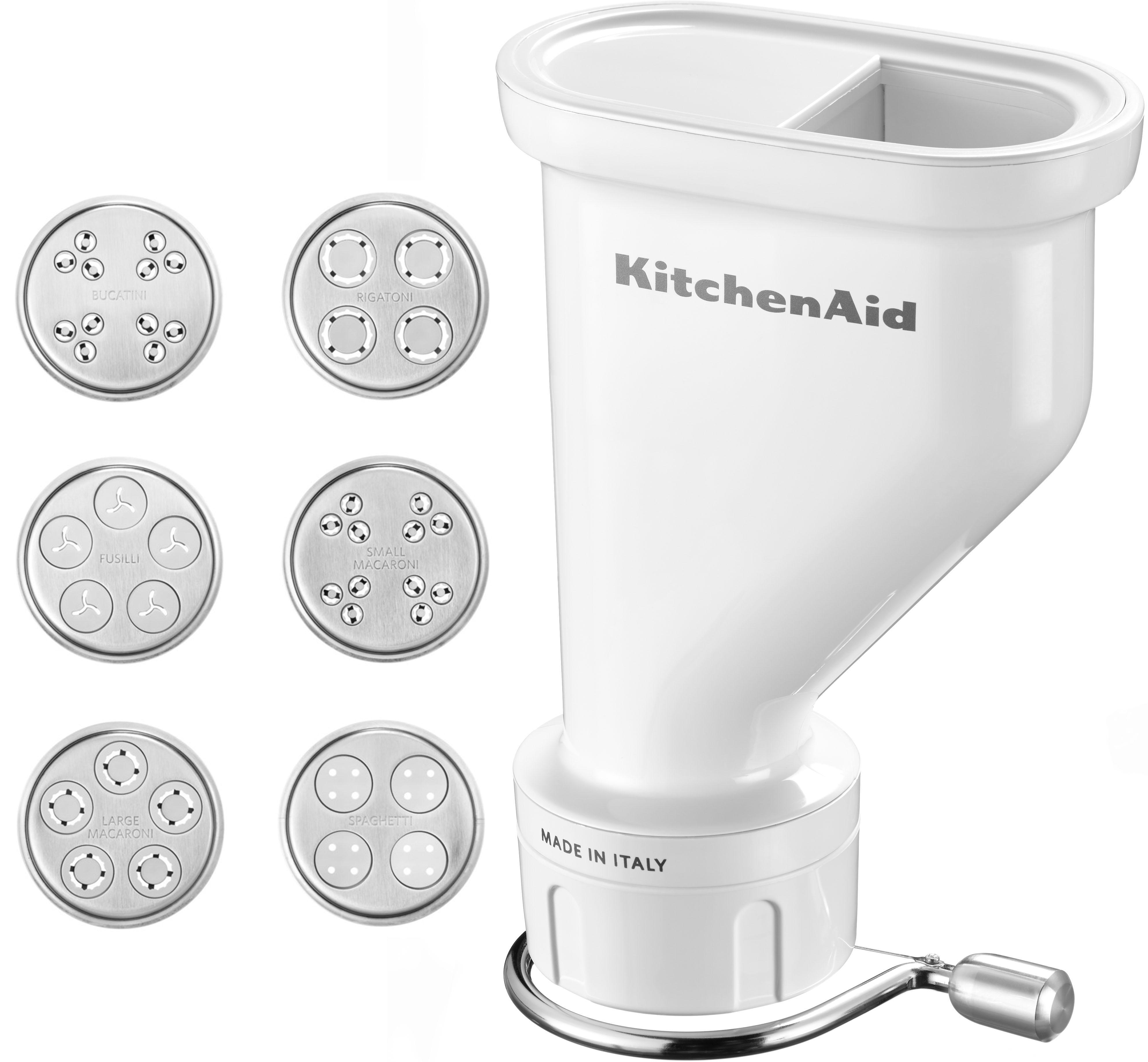 KITCHENAID Nudelvorsatz "5KSMPEXTA", weiß, Küchenmaschinen-Aufsätze, Gourmet-Röhrennudelvorsatz