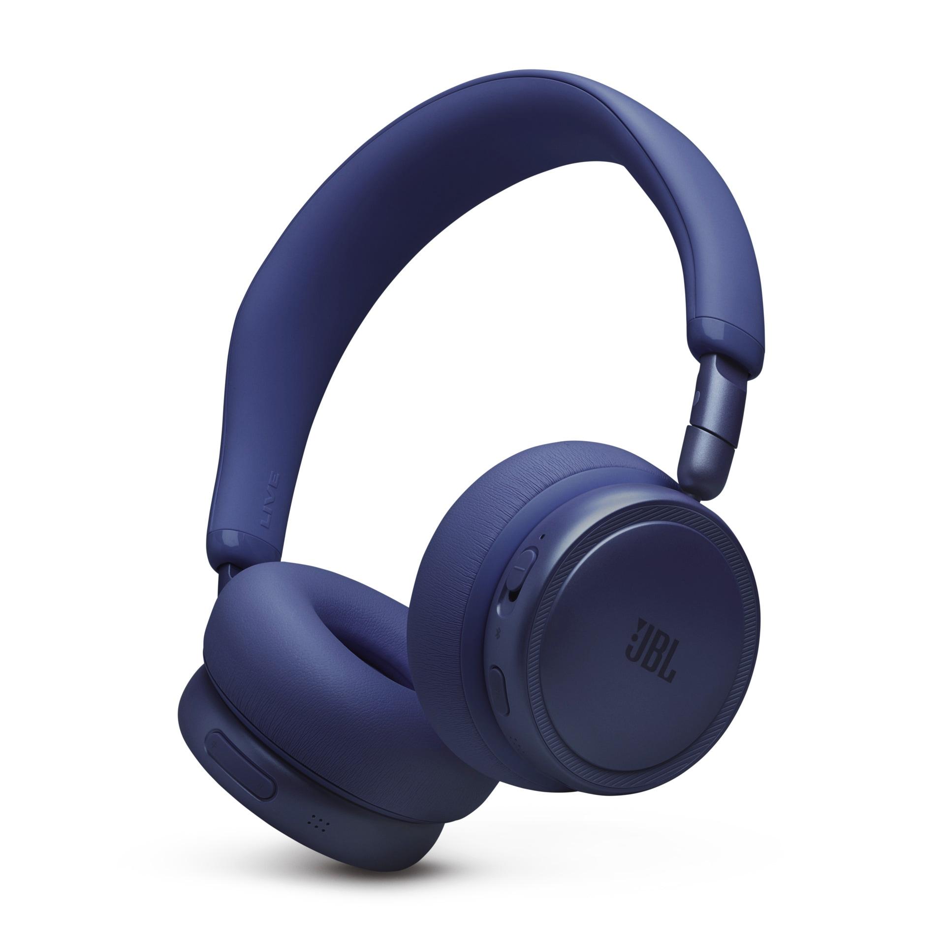 JBL On-Ear-Kopfhörer "LIVE 680NC", blau, B:21cm H:5cm T:22,5cm, Kopfhörer, Kabelloser On-Ear-Kopfhörer mit Noise-Cancelling