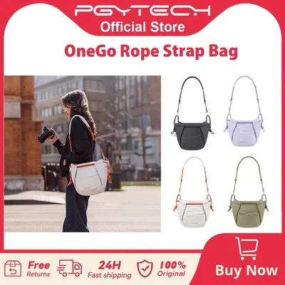 PGYTECH OneGo Seil Strap Bag Micro Umhängetasche Einzelne Schulter Fotografie Tasche Innentasche Geeignet für Sony Canon Kamera Tasche