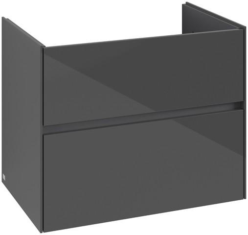Villeroy & Boch Waschtischunterschrank Collaro C14400 472x609,5x761mm Glossy Grey C14400FP