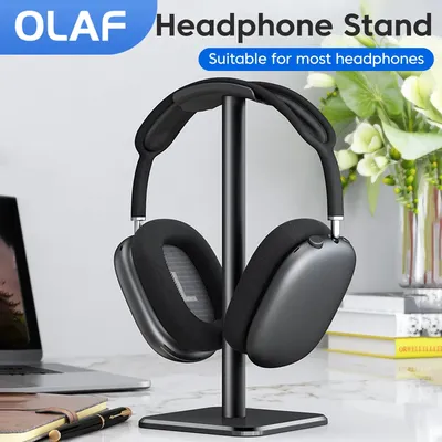 Aluminium Legierung Kopfhörer Ständer Halter Platzsparende Gaming Headset Ständer Rack Desktop-Organizer Display Kopfhörer Aufhänger Halterung