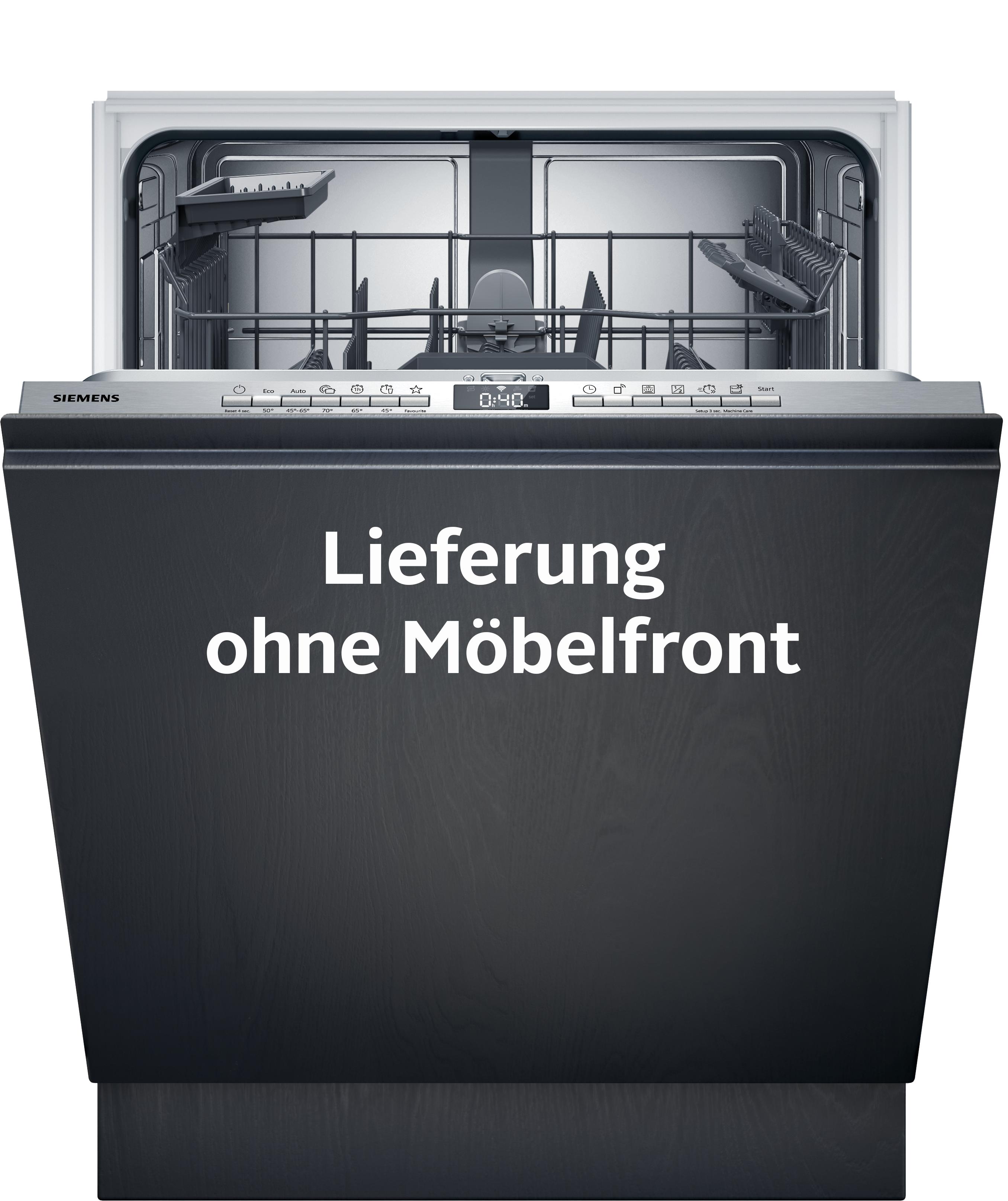 SIEMENS vollintegrierbarer Geschirrspüler "SX63HX16AE", Energieeffizienz: C (A-G), weiß, B:59,8cm H:86,5cm T:55cm, Geschirrspüler