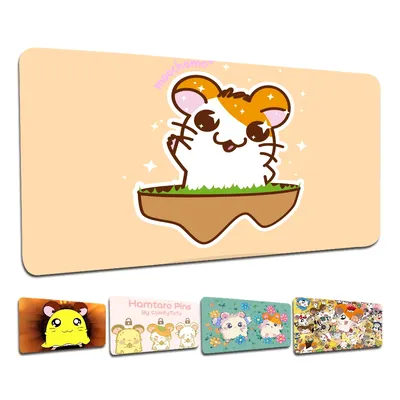 Hamtaro Extra Large Gaming Laptop Computer Schreibtischunterlage Mauspad Mauspad Notebook Mousepad Gamer
