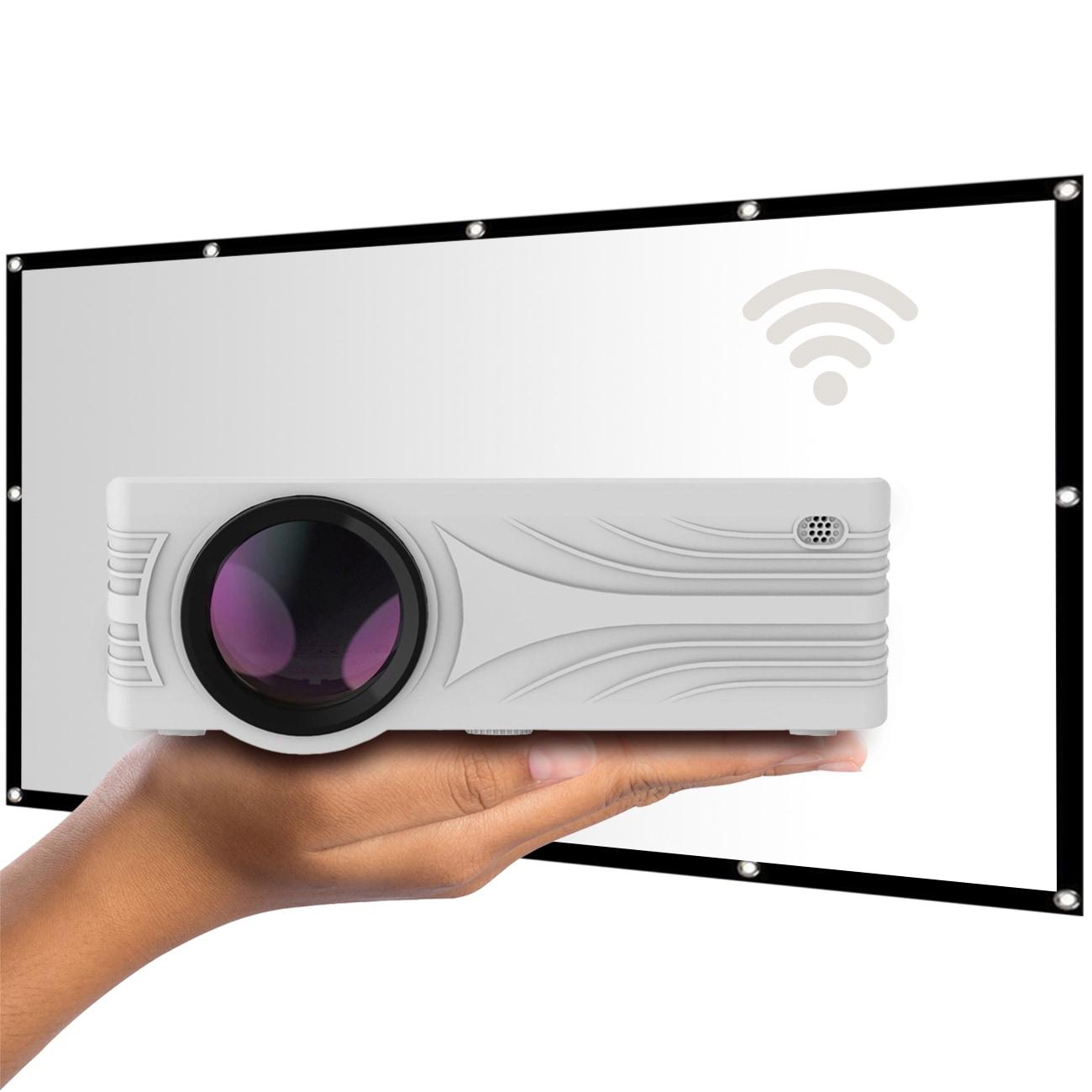 LA VAGUE LED-Beamer "LED-Projektor inkl. LV-STA100FP LV-HD240 Wi-Fi BUNDLE", weiß, Beamer