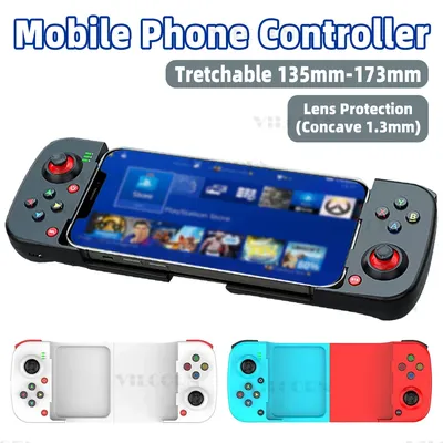D3 Drahtlose Bluetooth-kompatibel Dehnbar Gaming Controller Für Mobiltelefone Android IOS PC Gamepad Joystick Spiel Control